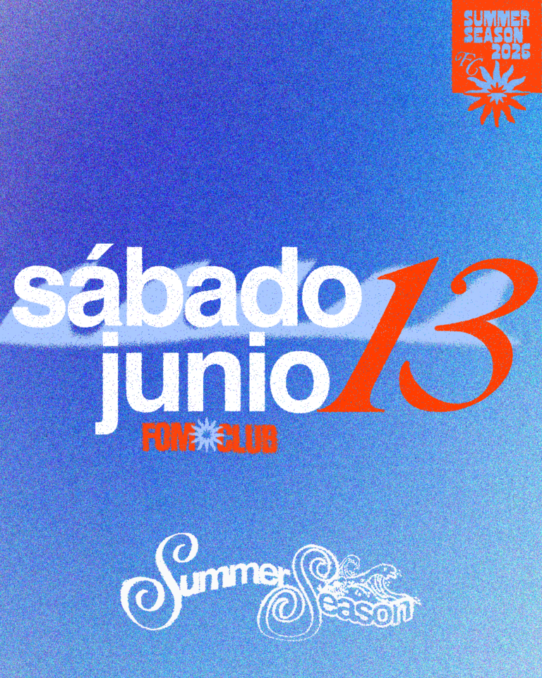 🔑  FOMO Club – Sábado 13 Junio